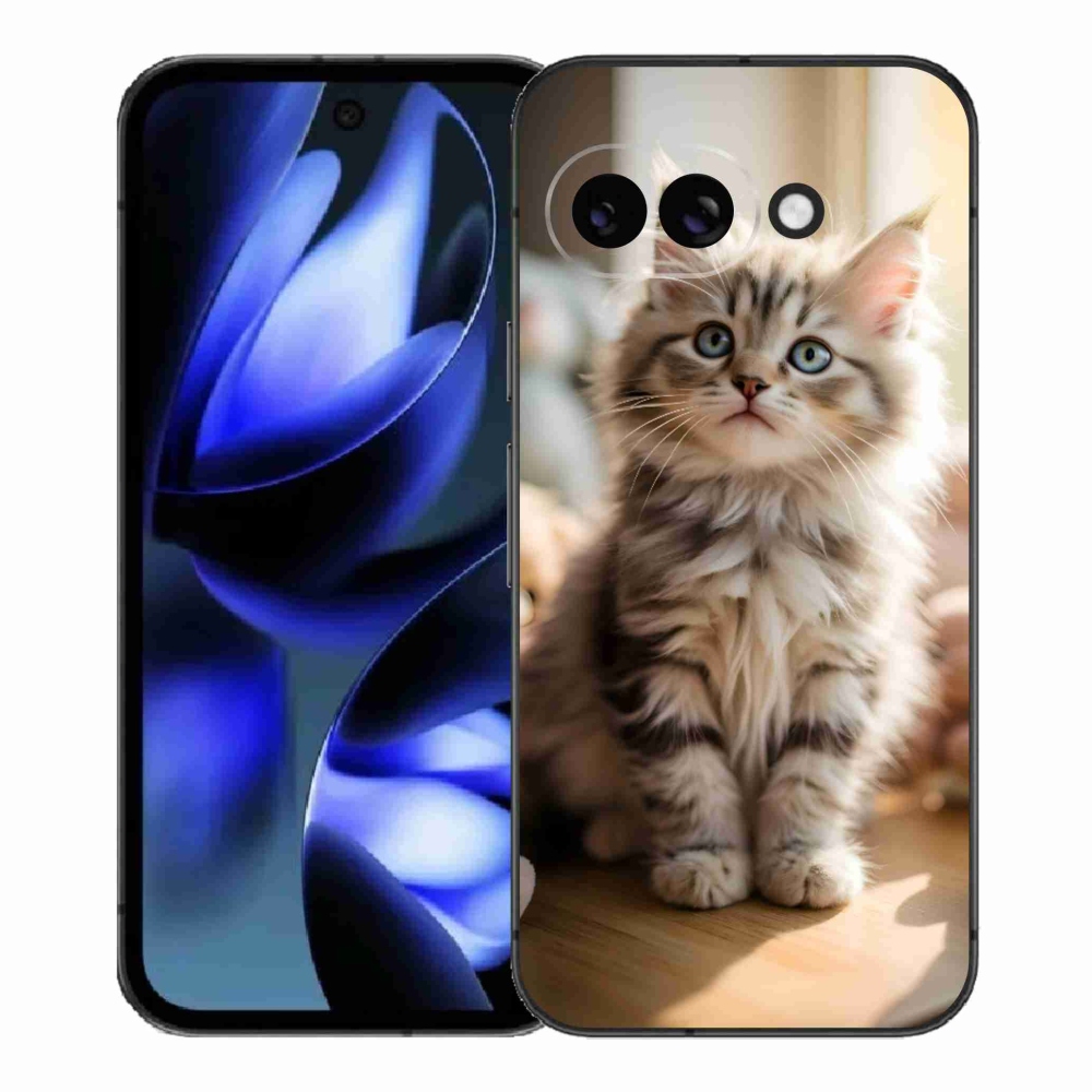 Gélový kryt mmCase na Google Pixel 9a - roztomilé mačiatko 10