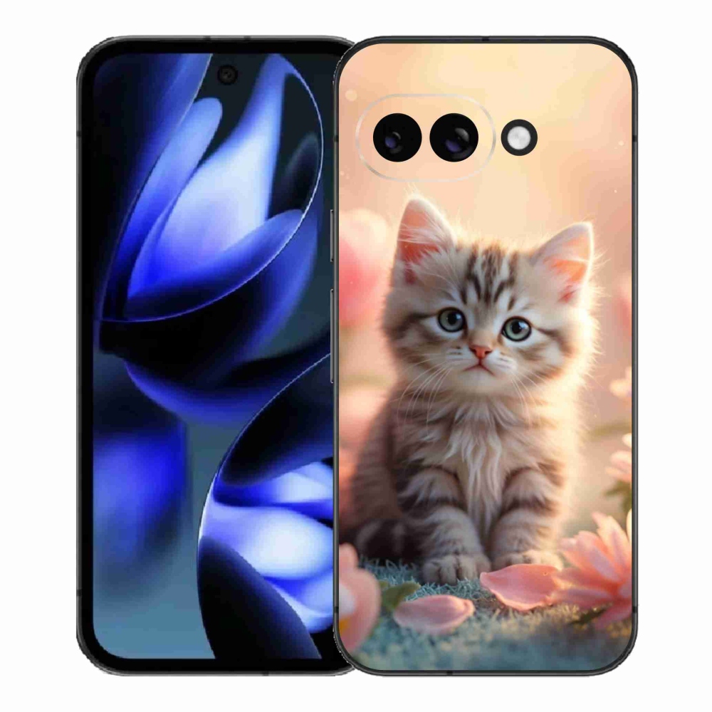 Gélový kryt mmCase na Google Pixel 9a - roztomilé mačiatko 8