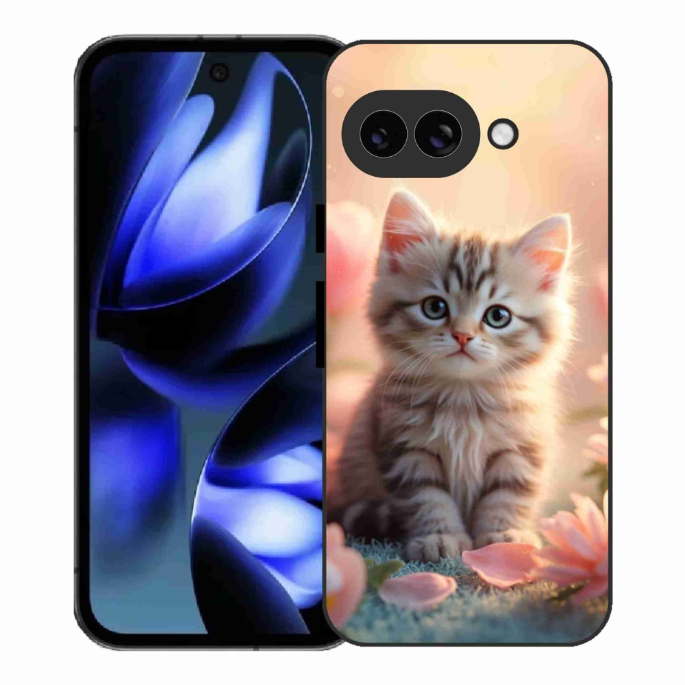 Gélový kryt mmCase na Google Pixel 9a - roztomilé mačiatko 8