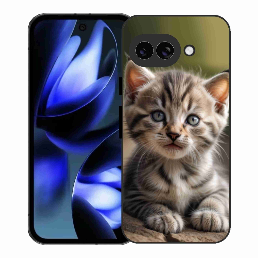 Gélový kryt mmCase na Google Pixel 9a - roztomilé mačiatko 9