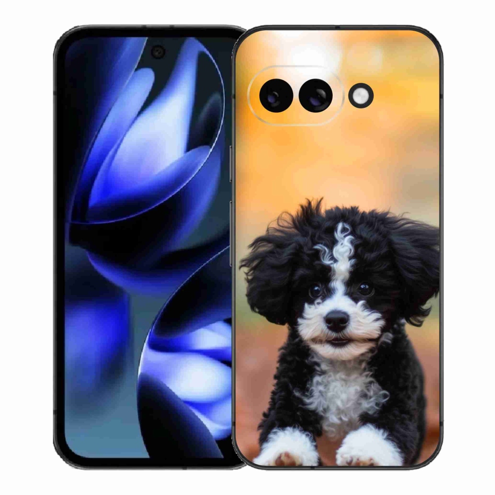 Gélový kryt mmCase na Google Pixel 9a - roztomilé šteňa 2
