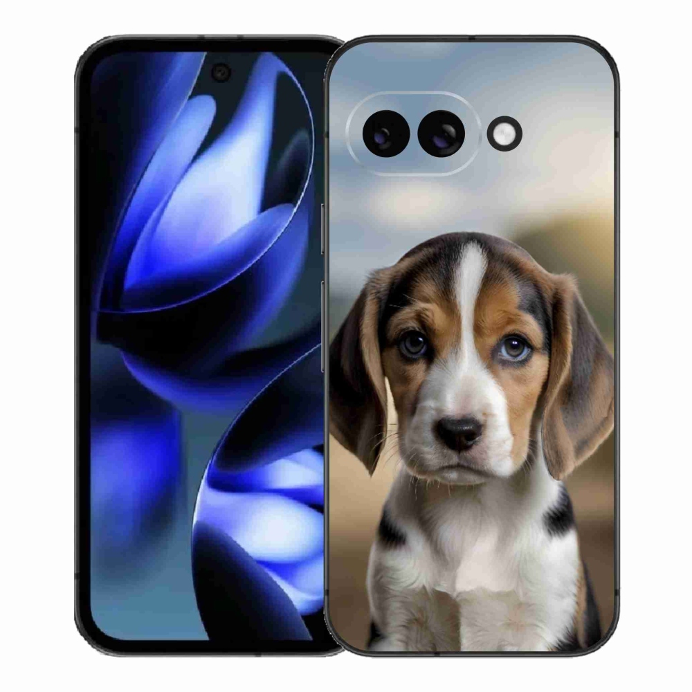 Gélový kryt mmCase na Google Pixel 9a - roztomilý bígl