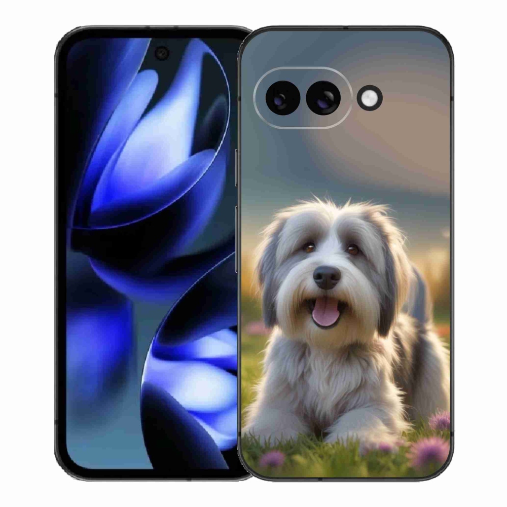Gélový kryt mmCase na Google Pixel 9a - roztomilý havanský psík