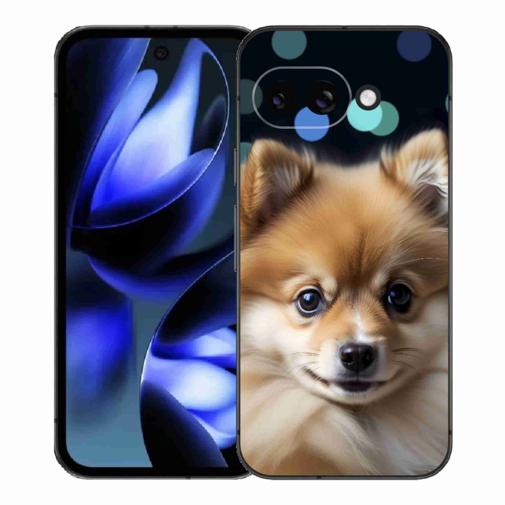 Gélový kryt mmCase na Google Pixel 9a - roztomilý pomeranian