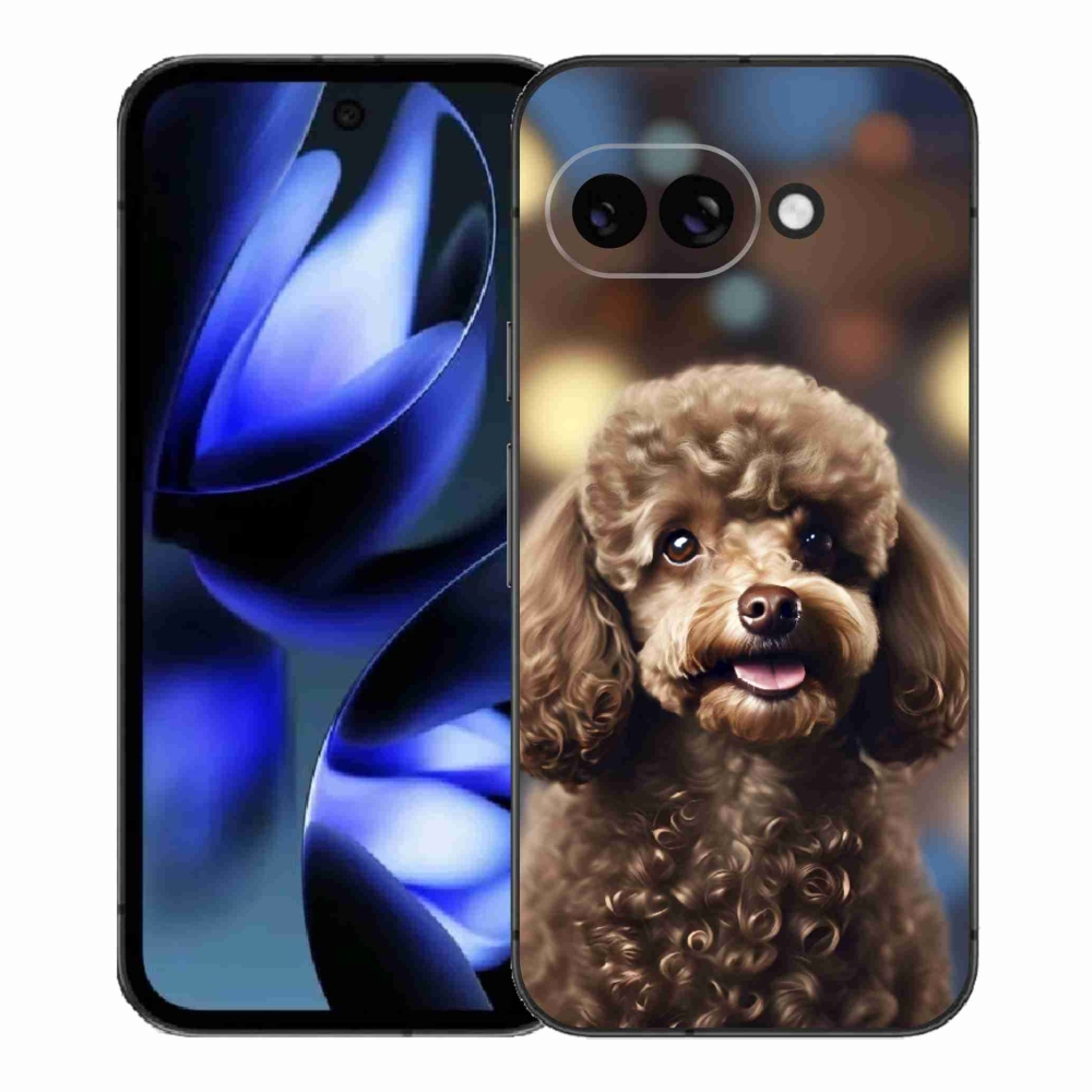 Gélový kryt mmCase na Google Pixel 9a - roztomilý pudel
