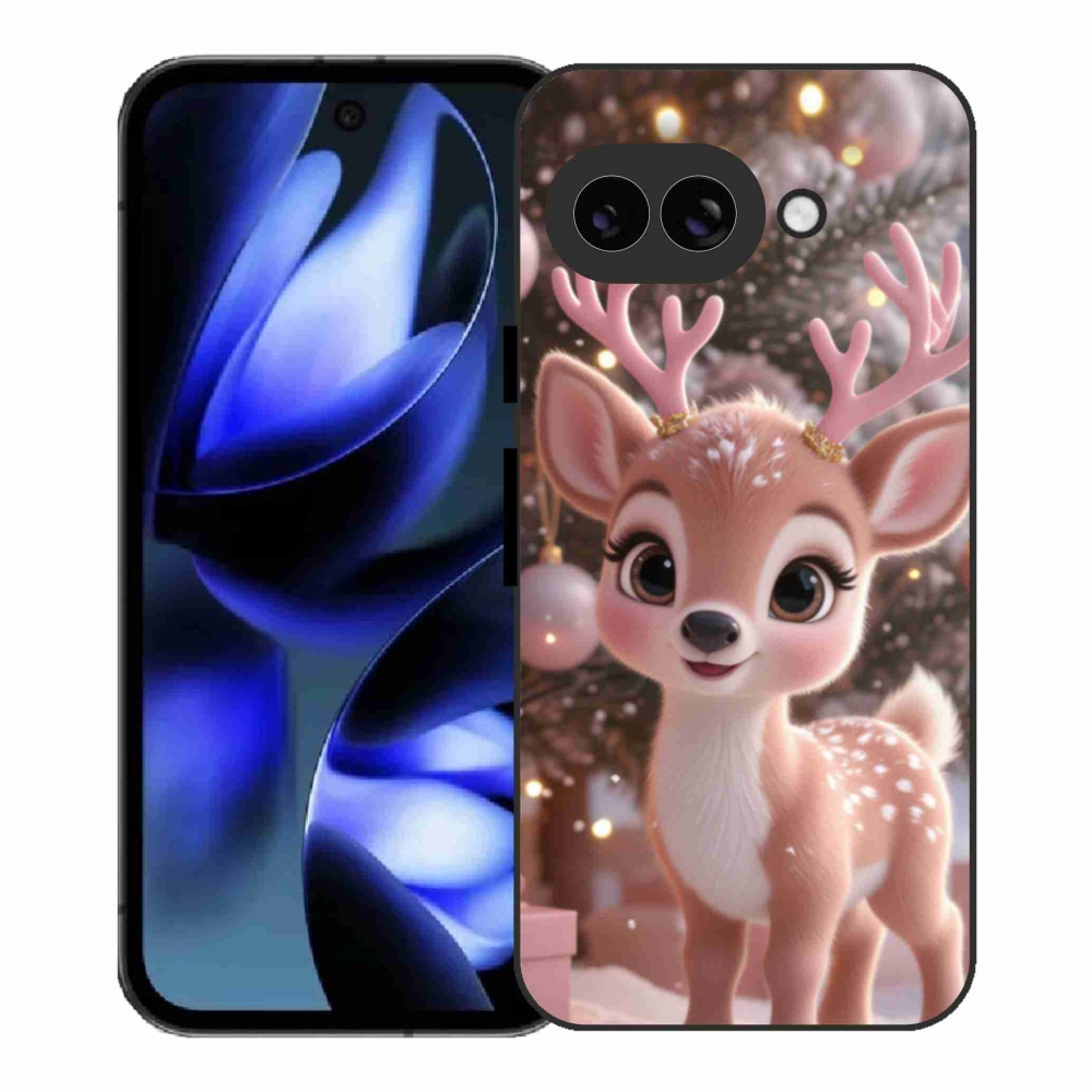 Gélový kryt mmCase na Google Pixel 9a - roztomilý sob