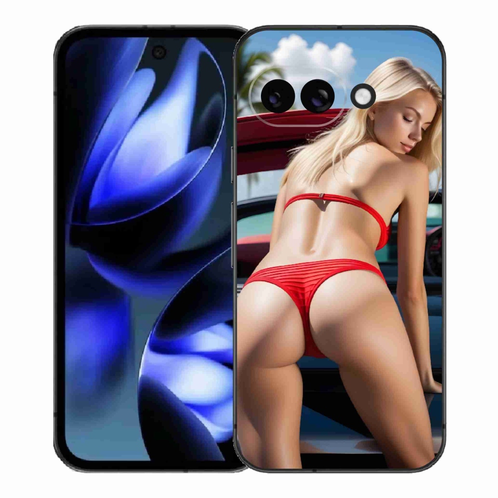 Gélový kryt mmCase na Google Pixel 9a - sexy žena 2