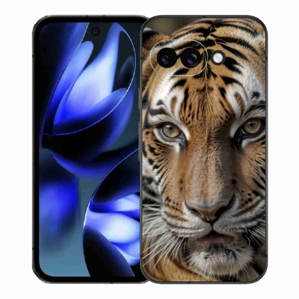 Gélový kryt mmCase na Google Pixel 9a - tigrie pohľad