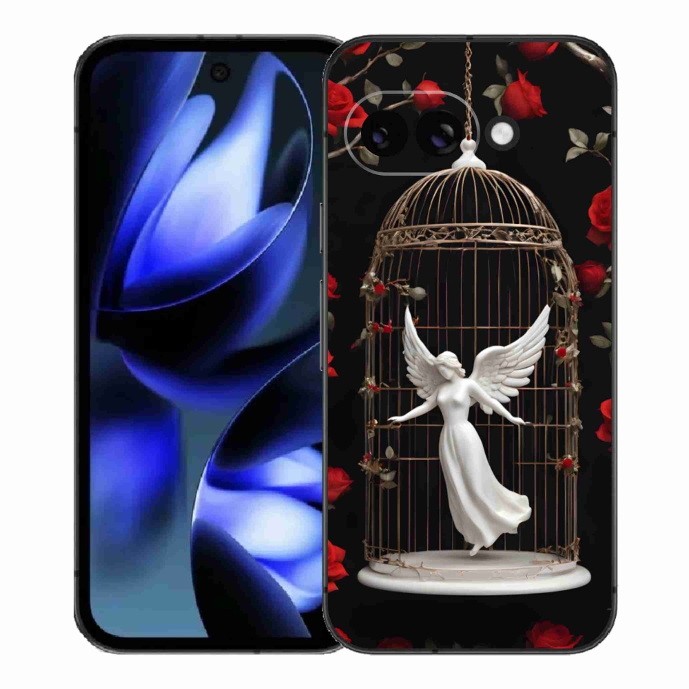 Gélový kryt mmCase na Google Pixel 9a - uväznený anjel