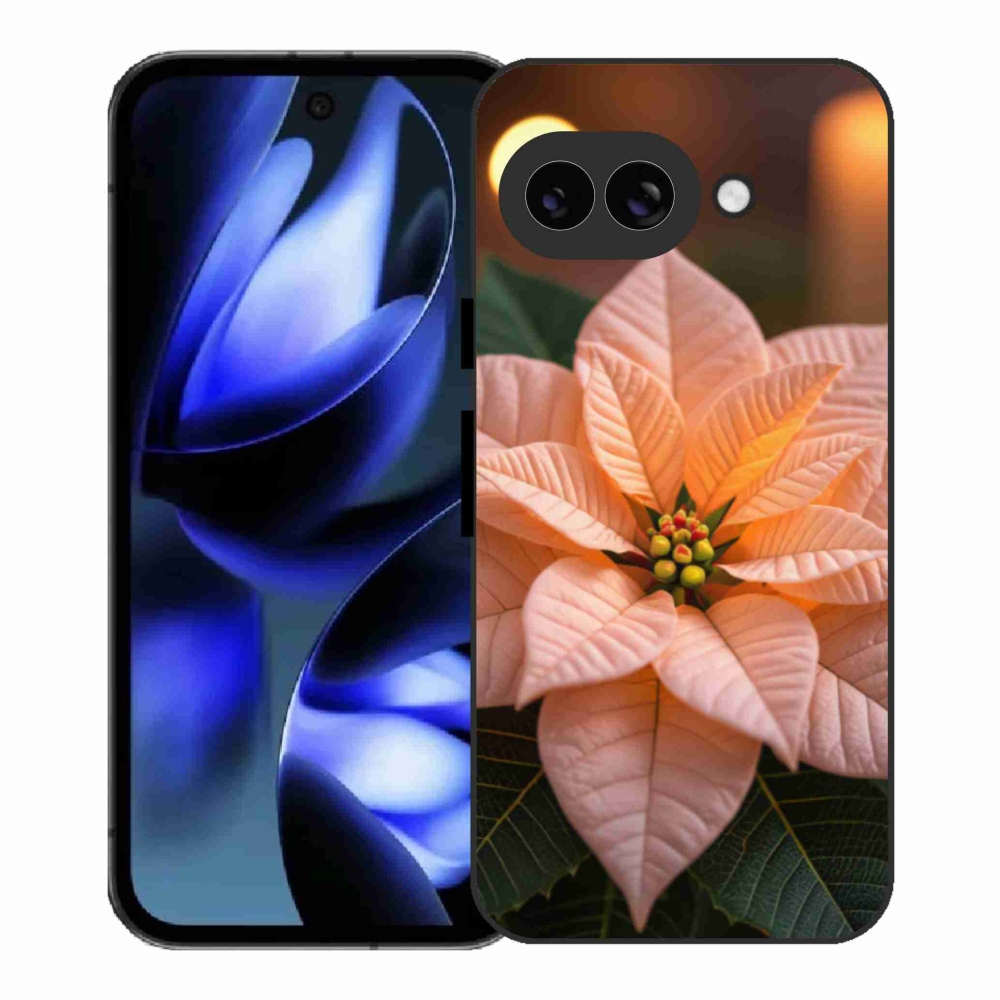 Gélový kryt mmCase na Google Pixel 9a - vianočná hviezda