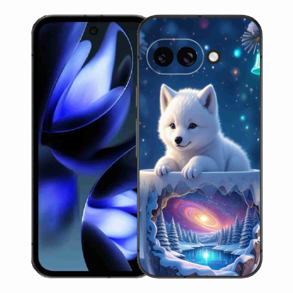 Gélový kryt mmCase na Google Pixel 9a - vianočné šteňa