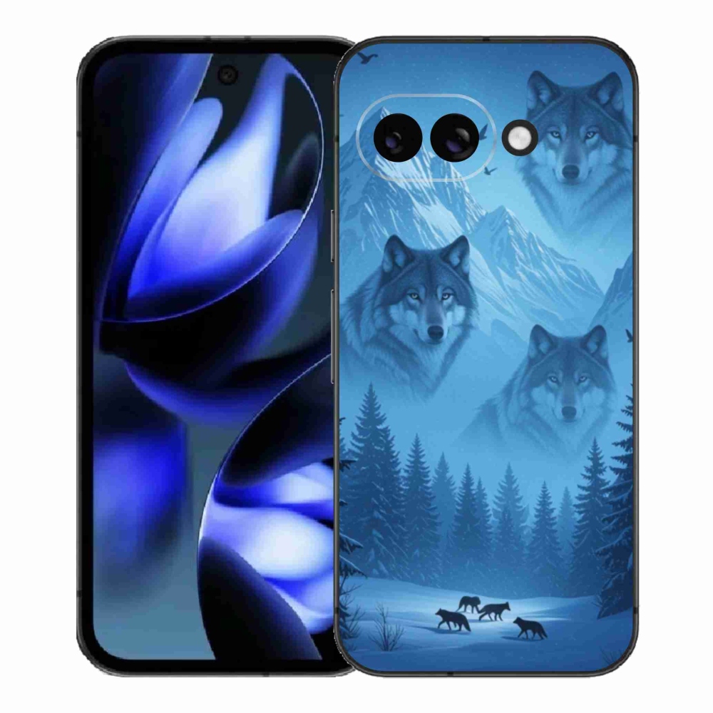 Gélový kryt mmCase na Google Pixel 9a - vlčia svorka