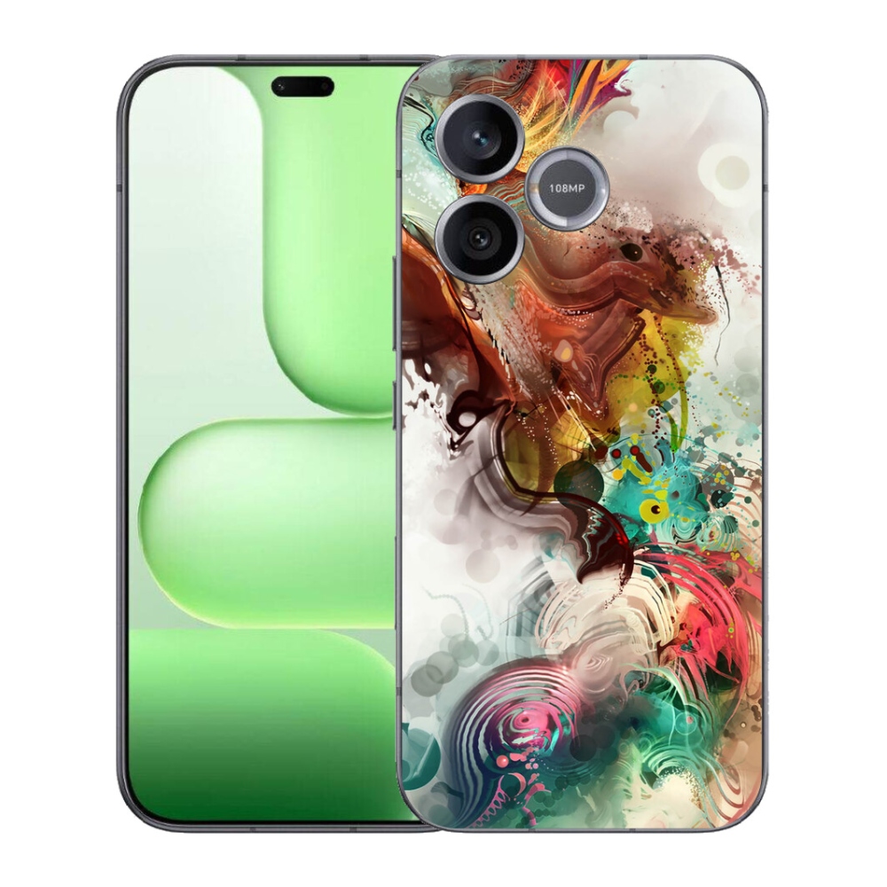 Gélový kryt mmCase na Honer 600 Lite - abstrakt 1