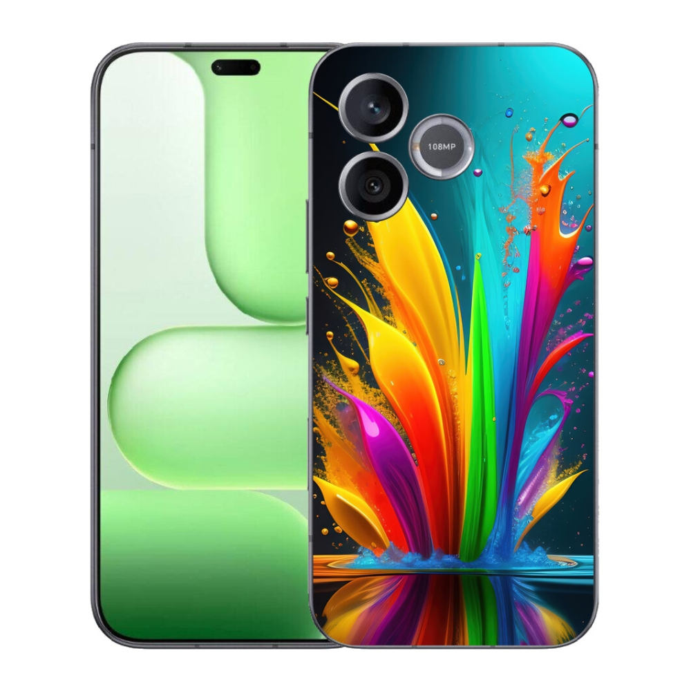 Gélový kryt mmCase na Honer 600 Lite - abstraktný motív 1