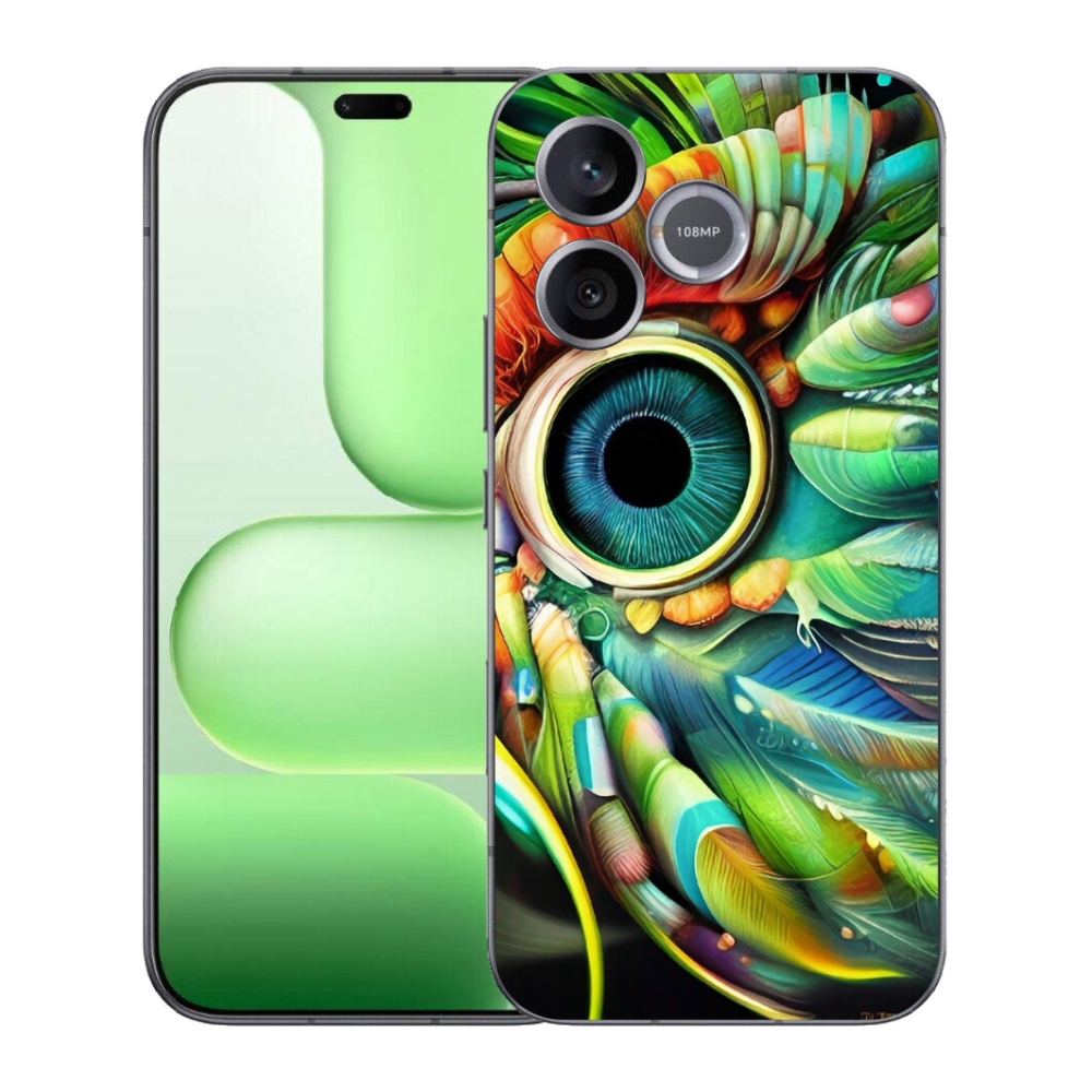 Gélový kryt mmCase na Honer 600 Lite - abstraktný motív 18
