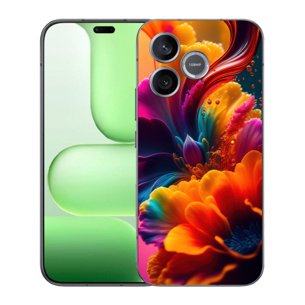 Gélový kryt mmCase na Honer 600 Lite - abstraktný motív 2