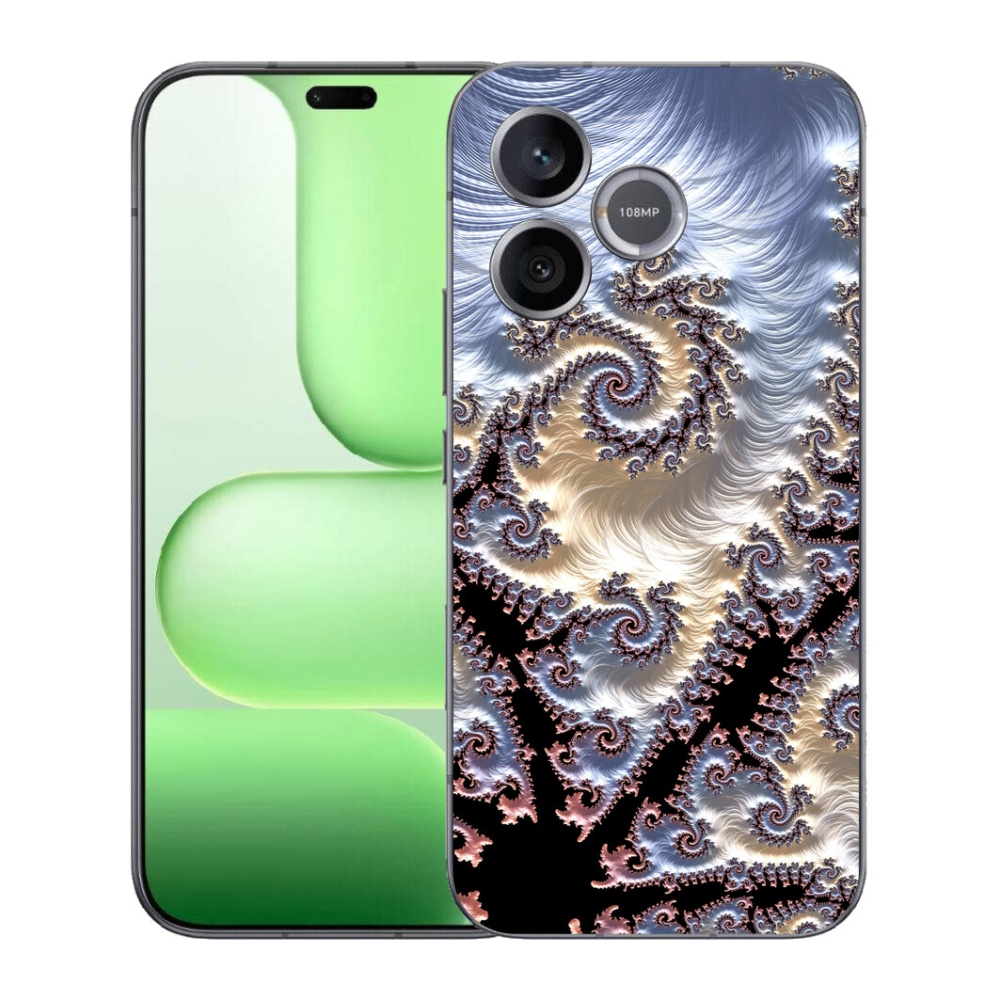 Gélový kryt mmCase na Honer 600 Lite - abstraktný motív 22