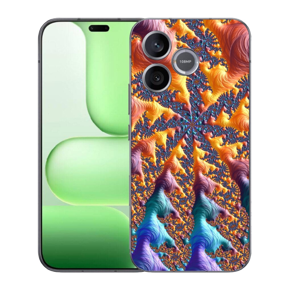 Gélový kryt mmCase na Honer 600 Lite - abstraktný motív 23