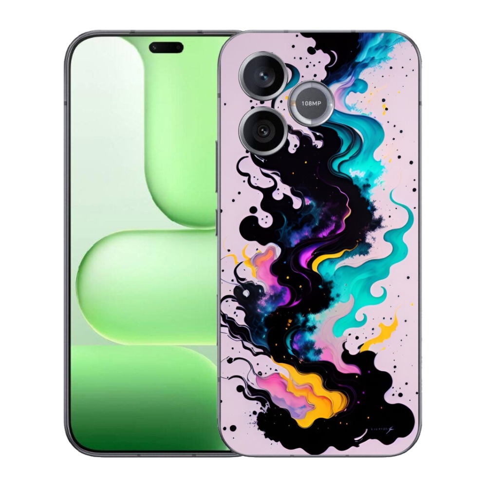 Gélový kryt mmCase na Honer 600 Lite - abstraktný motív 4