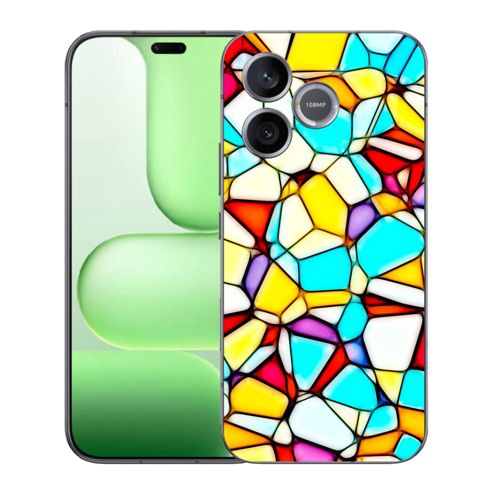 Gélový kryt mmCase na Honer 600 Lite - abstraktný motív 40