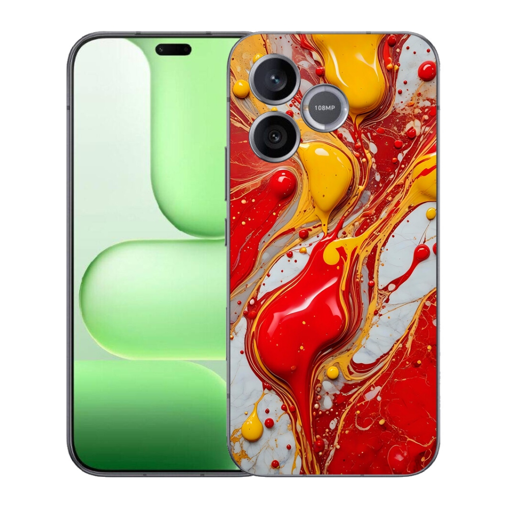 Gélový kryt mmCase na Honer 600 Lite - abstraktný motív 42