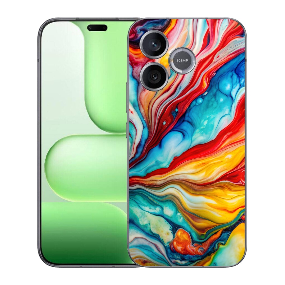 Gélový kryt mmCase na Honer 600 Lite - abstraktný motív 58