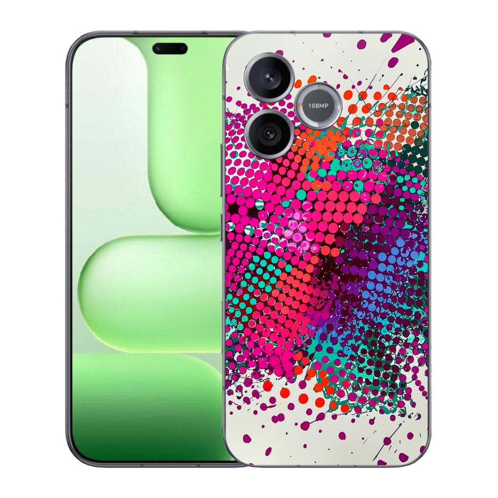 Gélový kryt mmCase na Honer 600 Lite - abstraktný motív 65