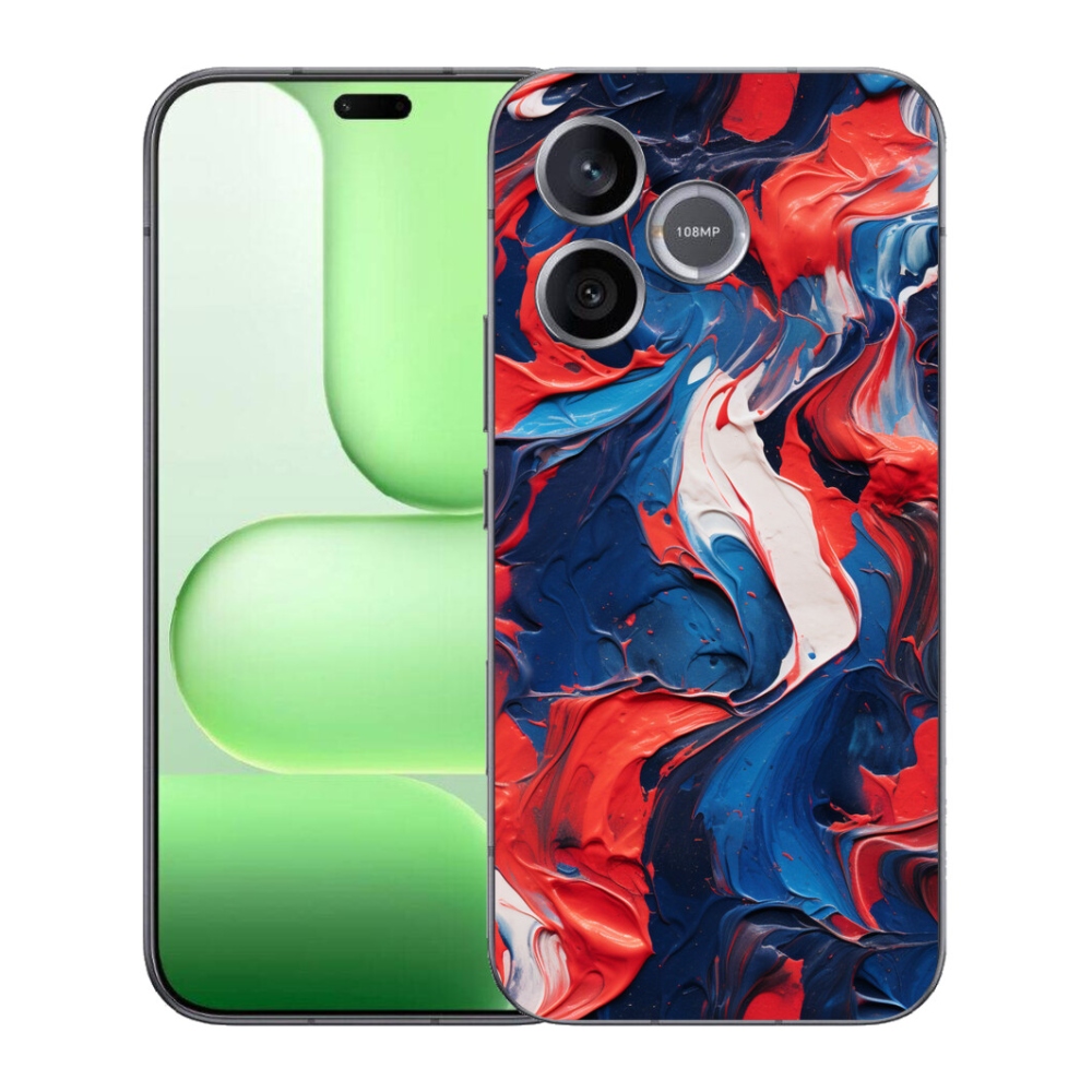 Gélový kryt mmCase na Honer 600 Lite - abstraktný motív 7