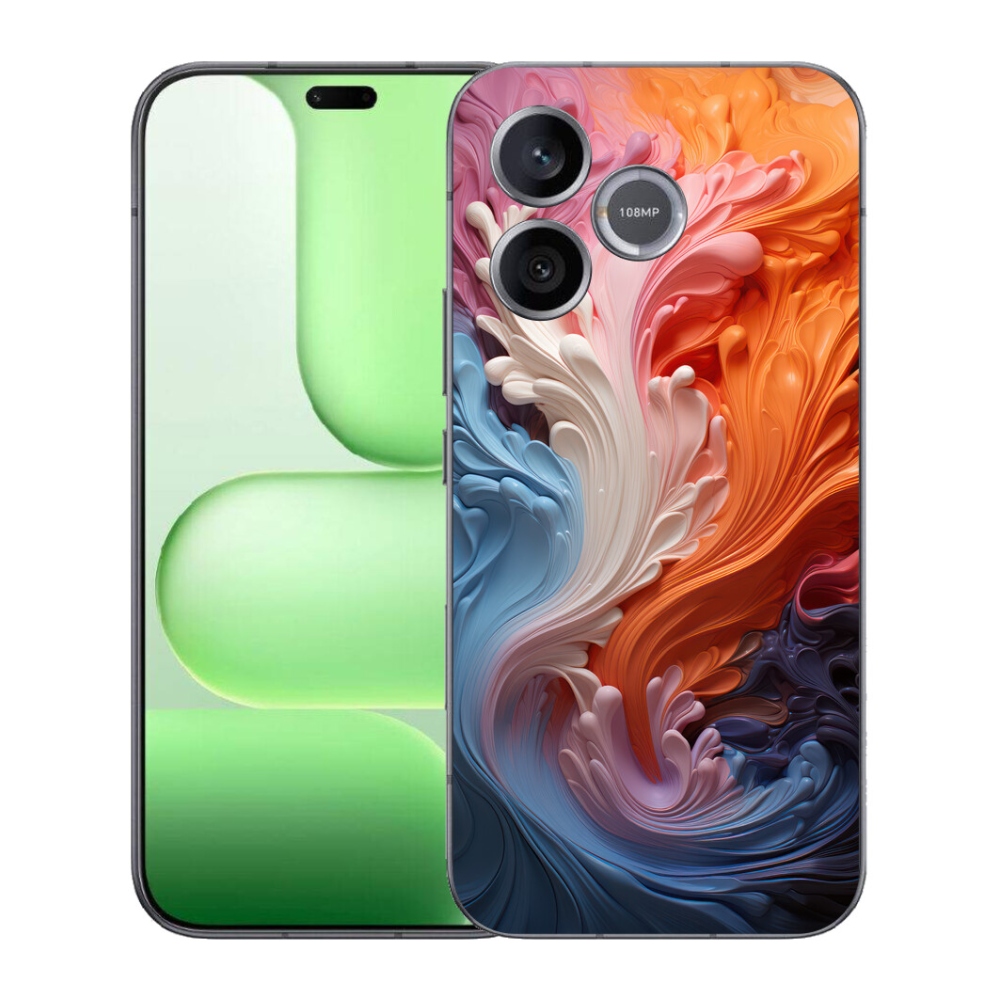 Gélový kryt mmCase na Honer 600 Lite - abstraktný motív 8