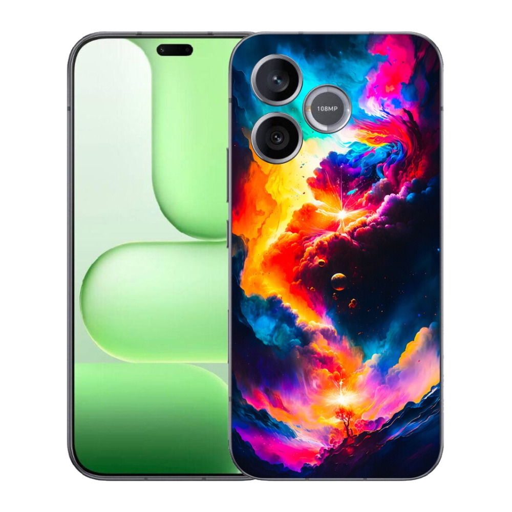 Gélový kryt mmCase na Honer 600 Lite - abstraktný motív