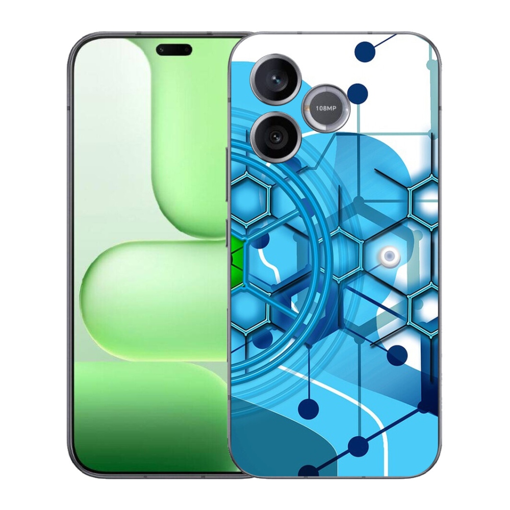 Gélový kryt mmCase na Honer 600 Lite - abstraktný vzor 2