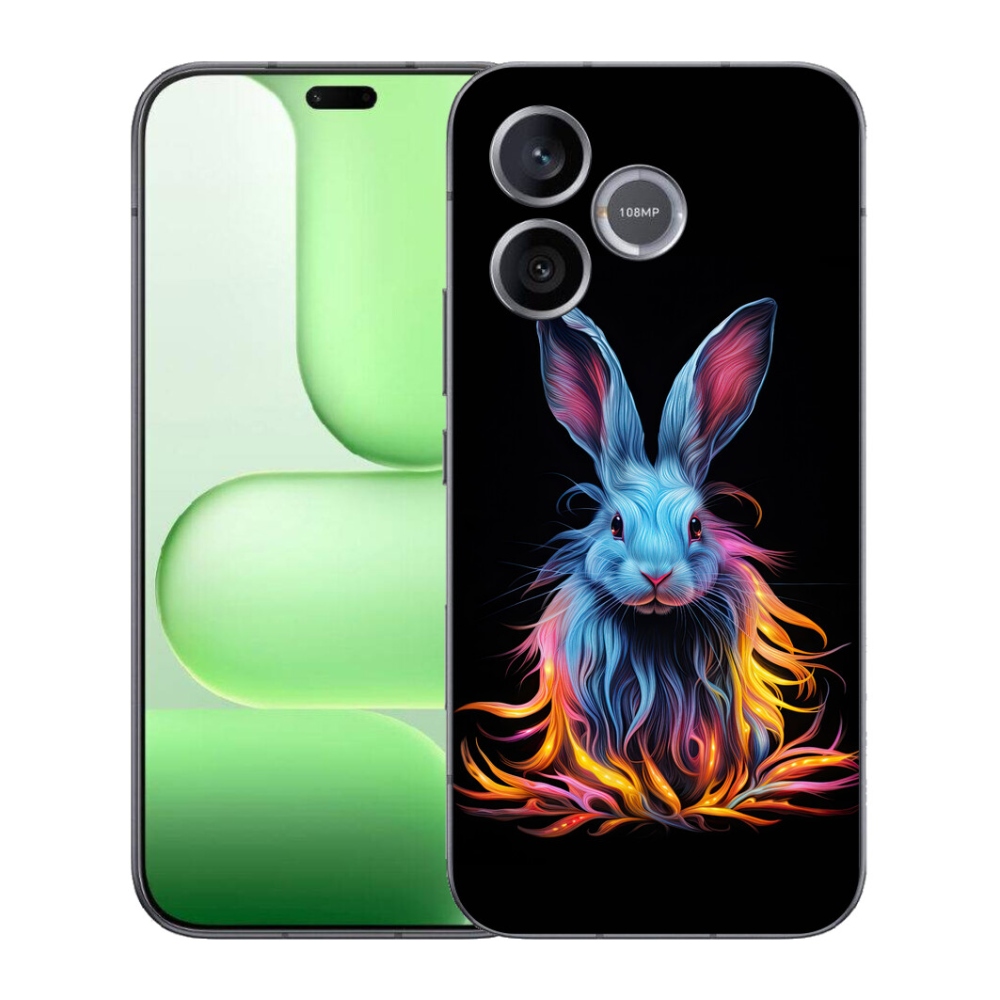 Gélový kryt mmCase na Honer 600 Lite - abstraktný zajac