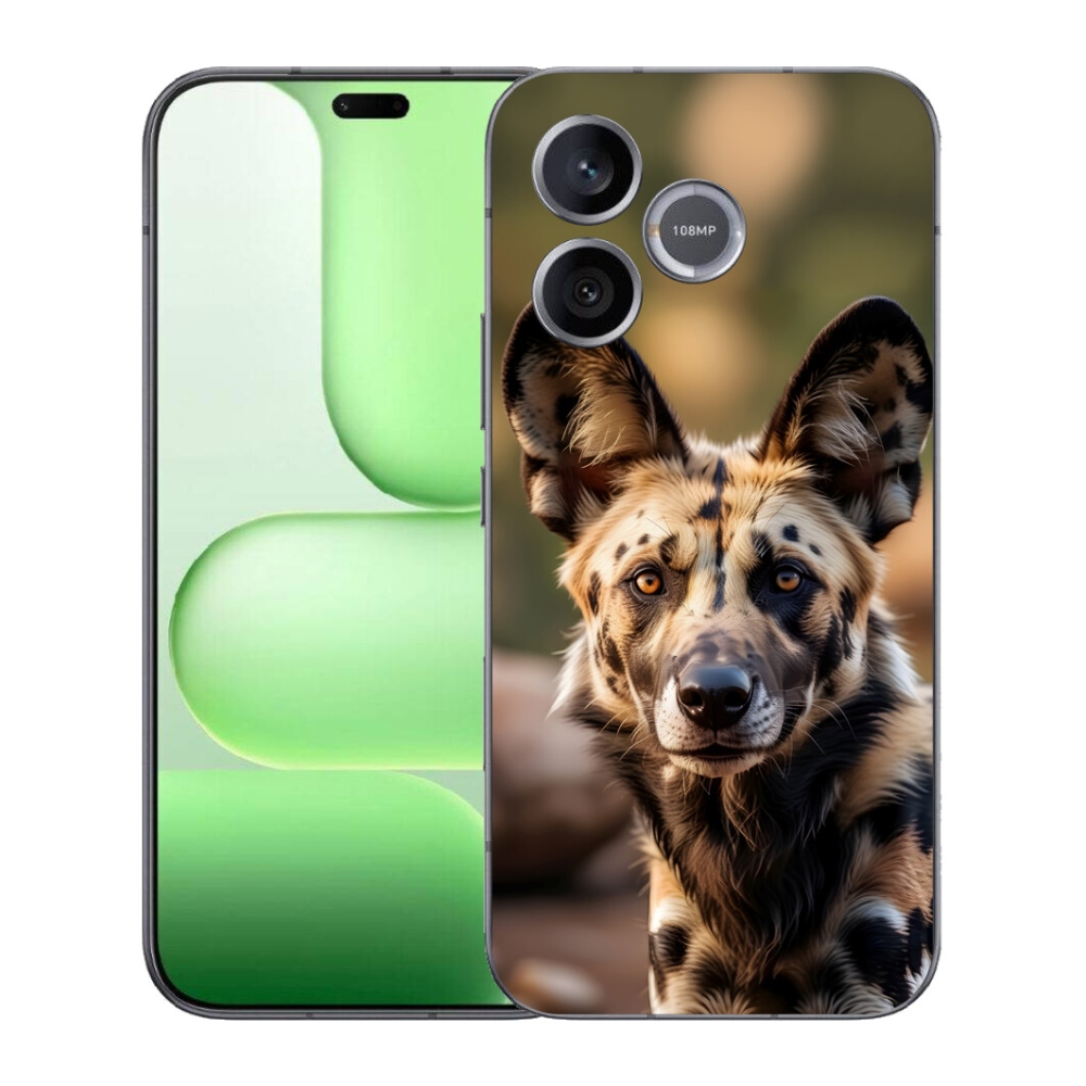 Gélový kryt mmCase na Honer 600 Lite - africký divoký pes