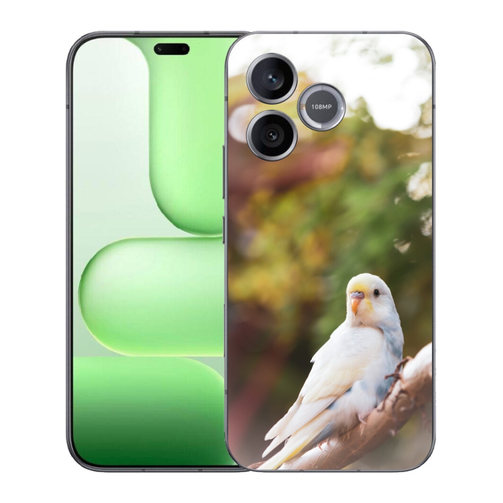 Gélový kryt mmCase na Honer 600 Lite - andulka biela