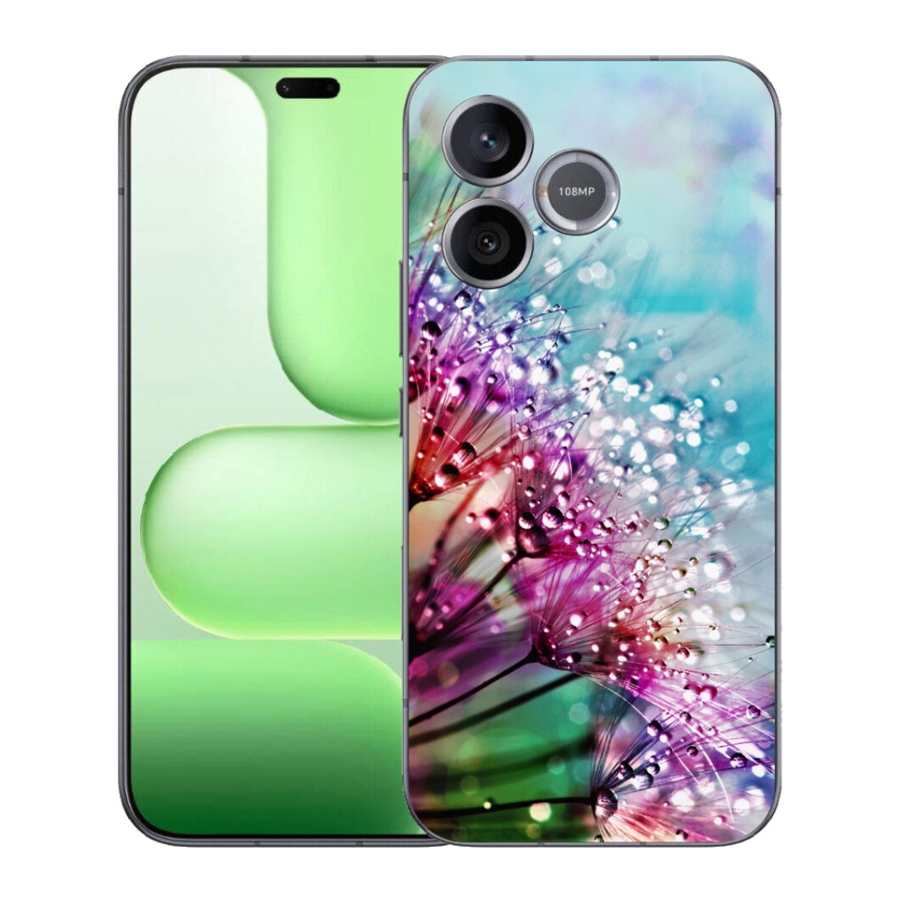 Gélový kryt mmCase na Honer 600 Lite - farebné kvety
