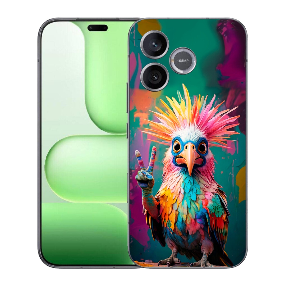 Gélový kryt mmCase na Honer 600 Lite - farebný rebel