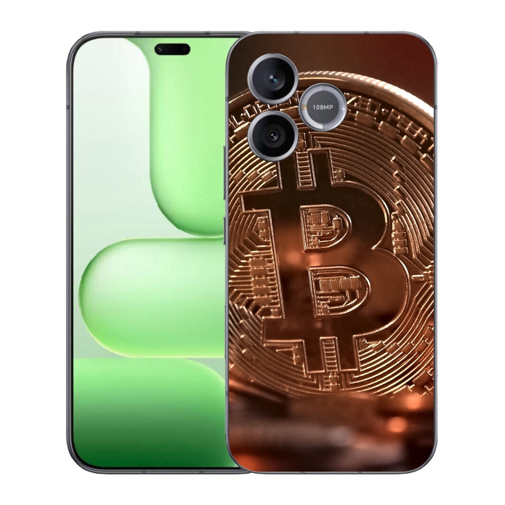 Gélový kryt mmCase na Honer 600 Lite - bitcoin