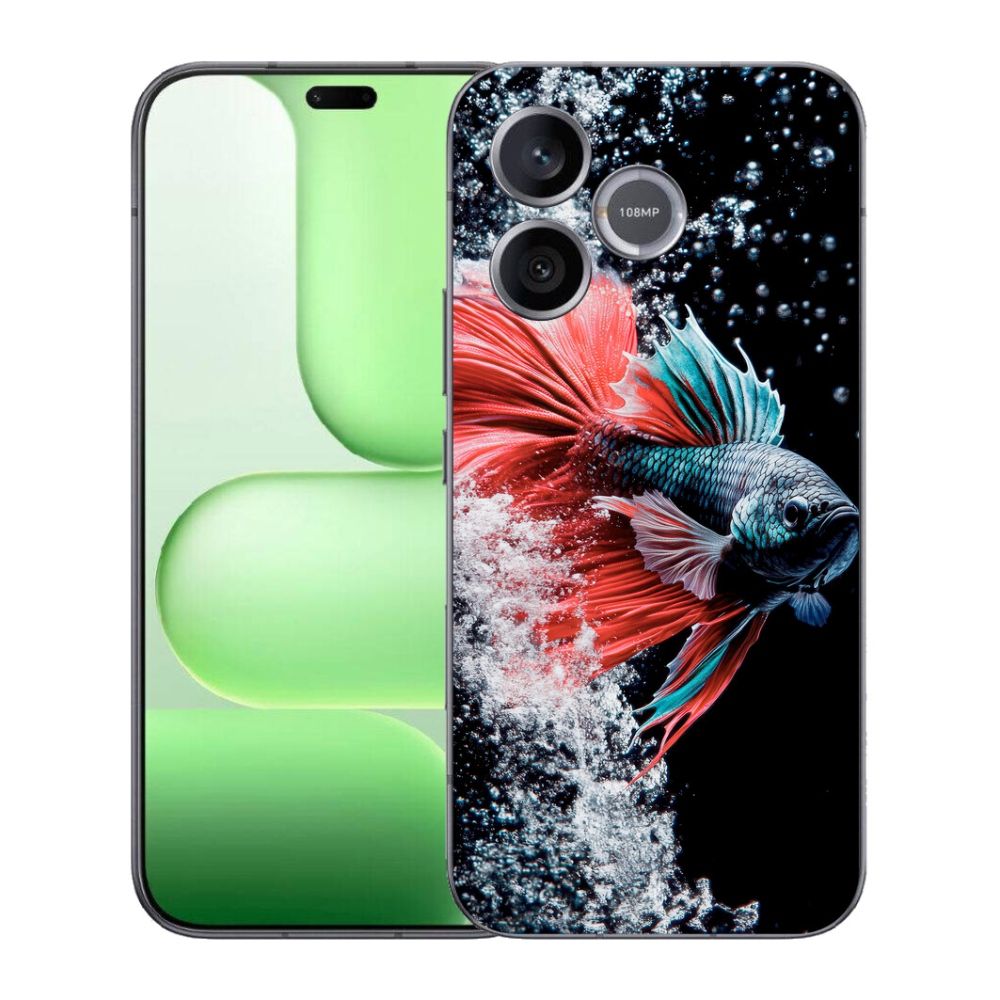 Gélový kryt mmCase na Honer 600 Lite - bojovníčka pestrá