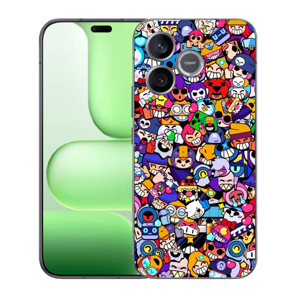 Gélový kryt mmCase na Honer 600 Lite - brawl stars 2