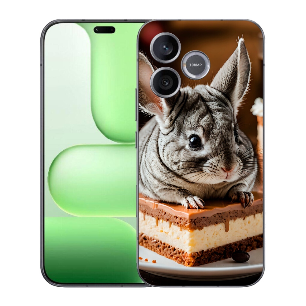Gélový kryt mmCase na Honer 600 Lite - činčila