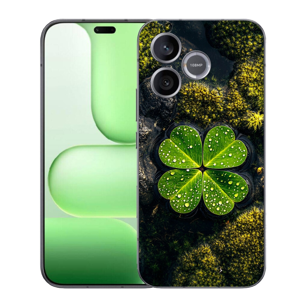 Gélový kryt mmCase na Honer 600 Lite - štvorlístok