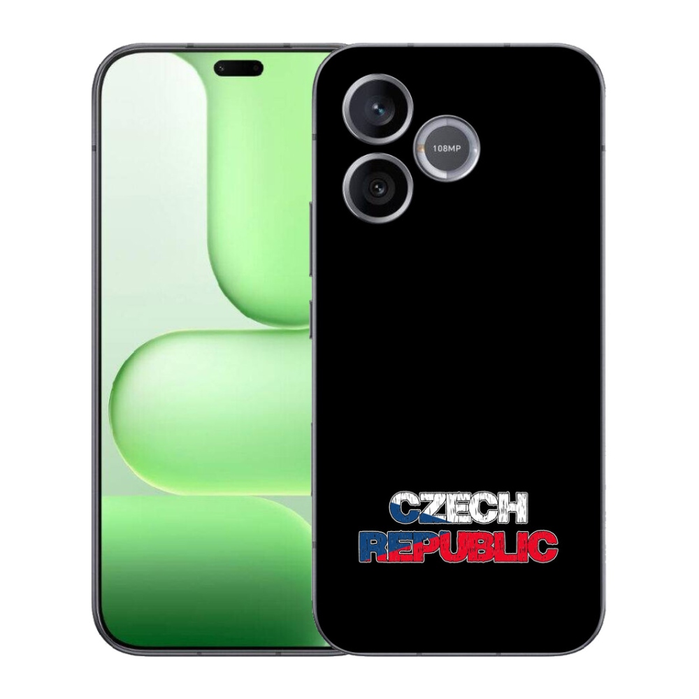 Gélový kryt mmCase na Honer 600 Lite - Slovak Republic čierne pozadie