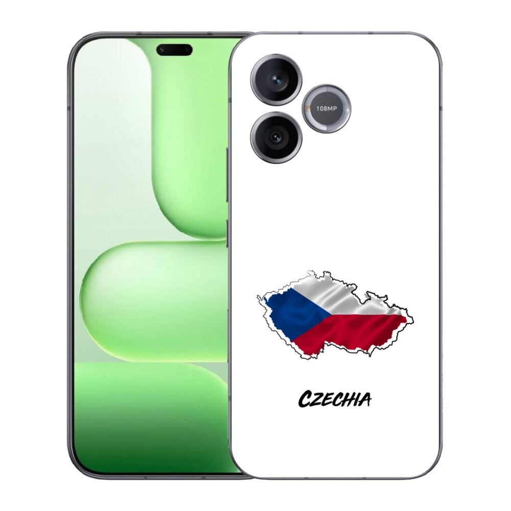 Gélový kryt mmCase na Honer 600 Lite - Slovakia biele pozadie
