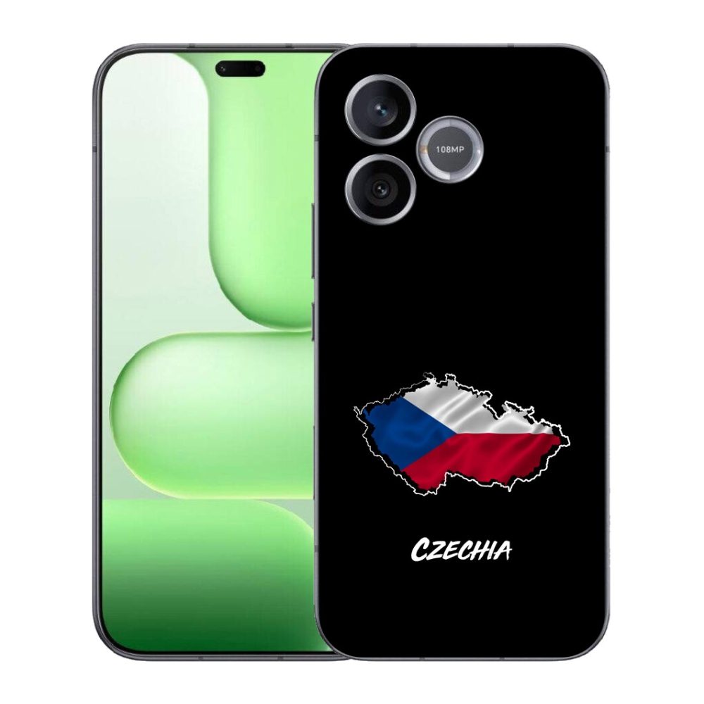 Gélový kryt mmCase na Honer 600 Lite - Slovakia čierne pozadie