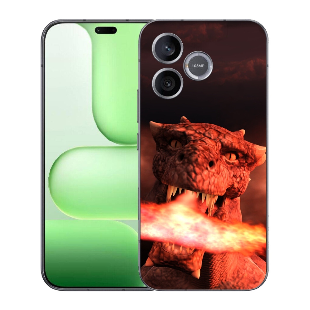 Gélový kryt mmCase na Honer 600 Lite - drak
