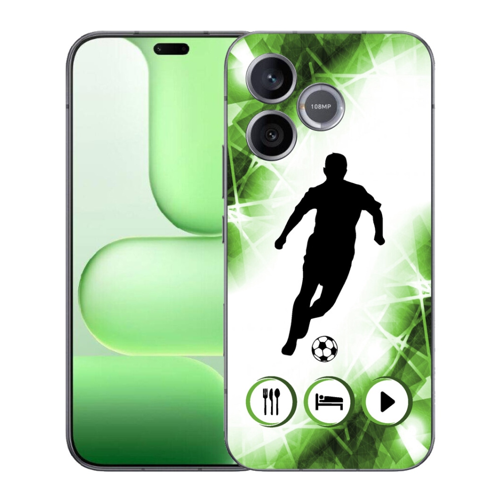 Gélový kryt mmCase na Honer 600 Lite - futbalista