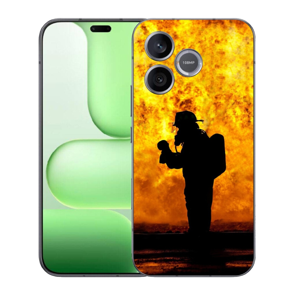 Gélový kryt mmCase na Honer 600 Lite - hasič