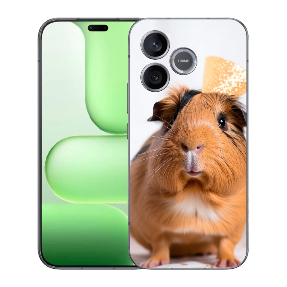 Gélový kryt mmCase na Honer 600 Lite - hnedé morča