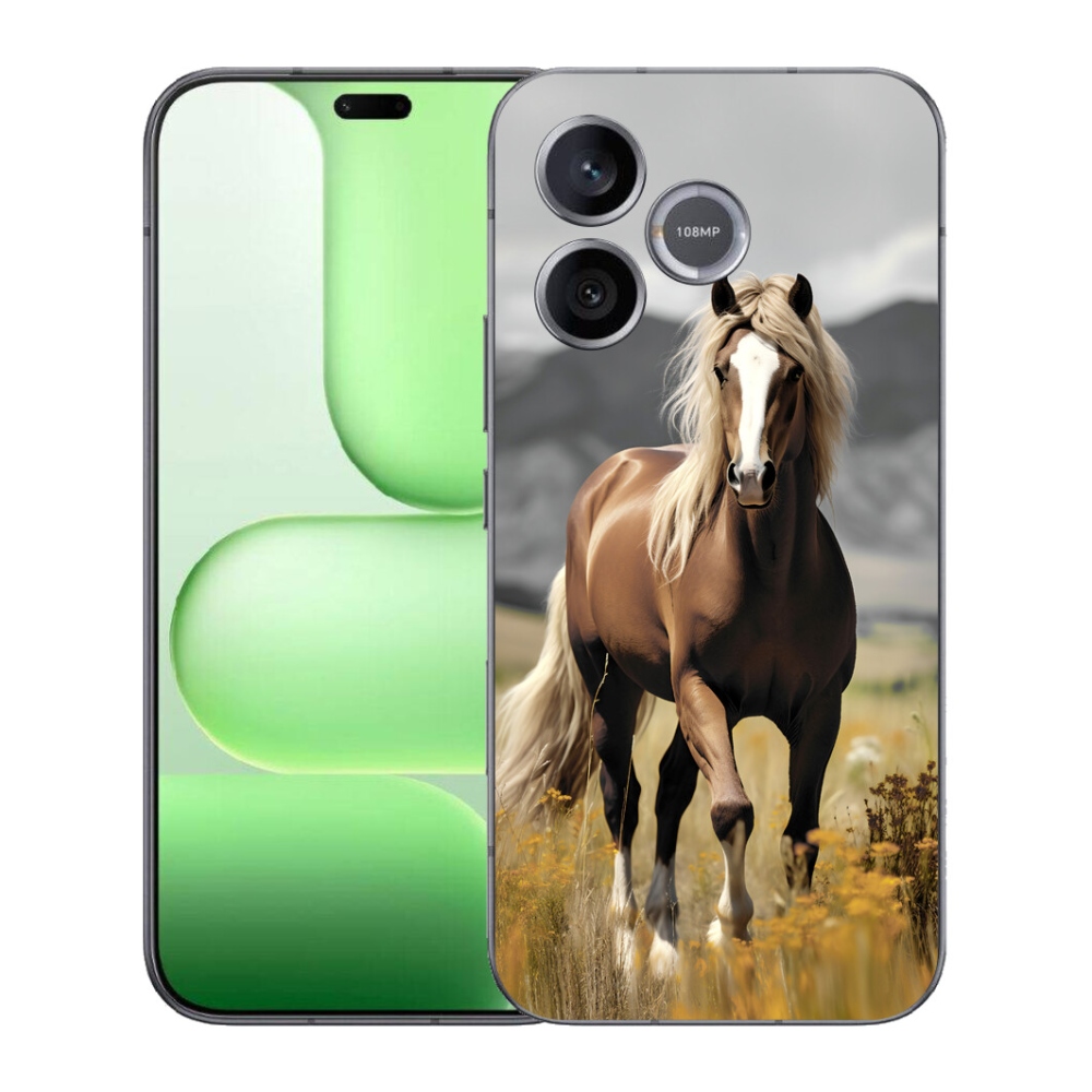 Gélový kryt mmCase na Honer 600 Lite - hnedý kôň 1