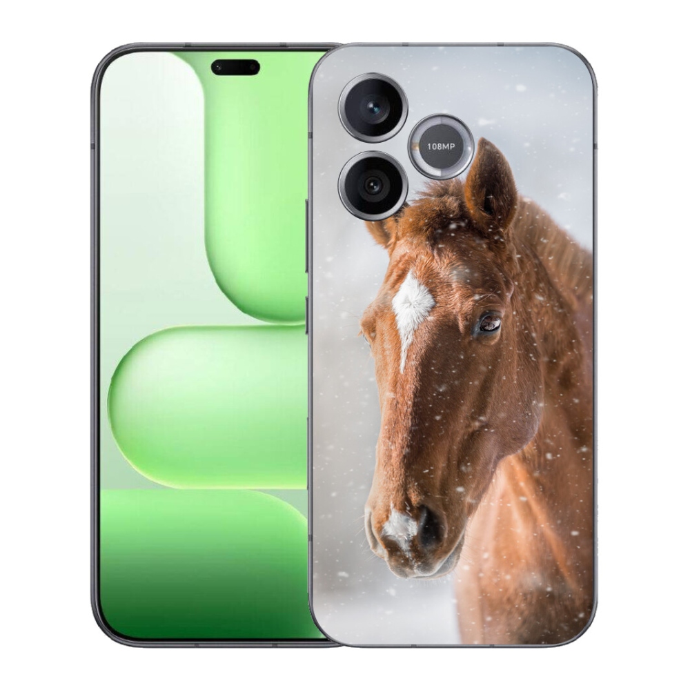 Gélový kryt mmCase na Honer 600 Lite - hnedý kôň 2